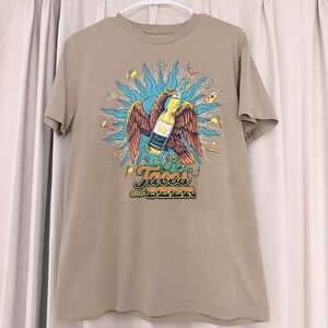 Graphic tee large tacos and beer